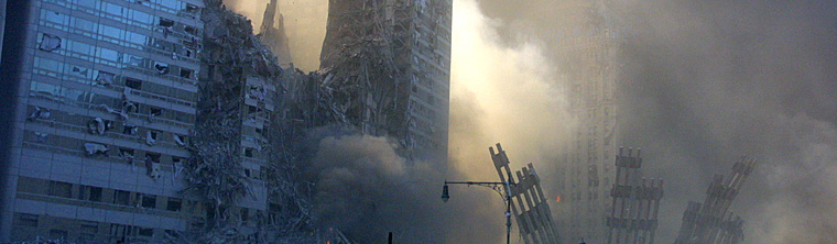 Bill Biggart - Photographer][WTC front ... final photo...]